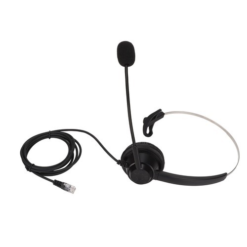 H360‑Rj9 Telephone Headset Call Center Headset With Noise Canceling Mic F IDM - Zdjęcie 9 z 12