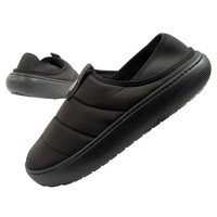 Crocs Classic Puff Moc Herren Hausschuhe Slipper Slip-On Pantoffeln Schwarz