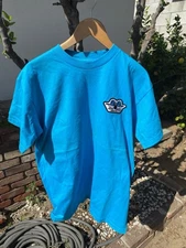 Vintage Y2k Santa Monica Airlines Sma Dogtown Z boys Shirt Large