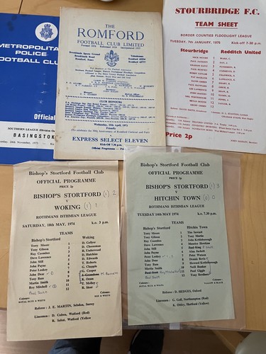 336 Non League programmes mid 60s to mid 70s - Picture 24 of 24