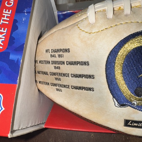 St. Louis Rams Football Limited Edition of 5,000 NFL Collection 1999 Super Bowl - Bild 3 von 7