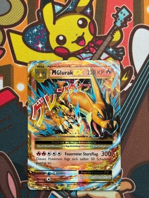 M Glurak EX 13/108 Evolution Deutsch Pokemon Karten EX-GD
