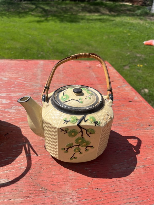 Vintage Japan Teapot Cherry Blossom