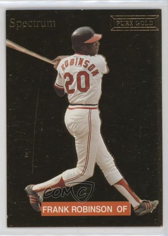 1993 Spectrum Diamond Club Pure Gold /5000 Frank Robinson #1