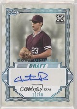 2020 Leaf Ultimate Draft Platinum Spectrum 11/50 Christian Roa #BA-CR1 Auto 3b3