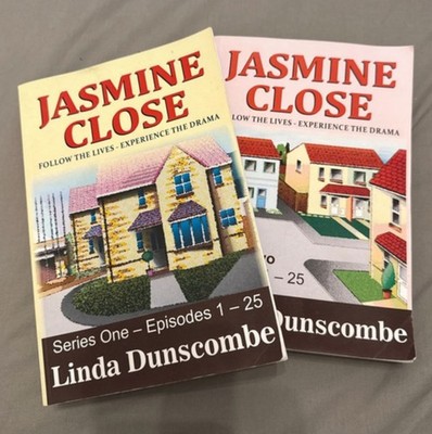 Jasmine Close Series 1 & 2 by Linda Dunscombe   TV Drama Books   Rare Complete