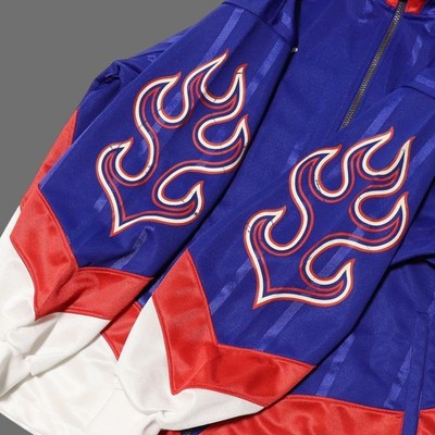 PUMA★98年★日本代表★炎トラックジャケット ジャージ★ユニフォーム★90s Japan National Team Puma 1998 Track Jacket Vintage Soccer Jersey