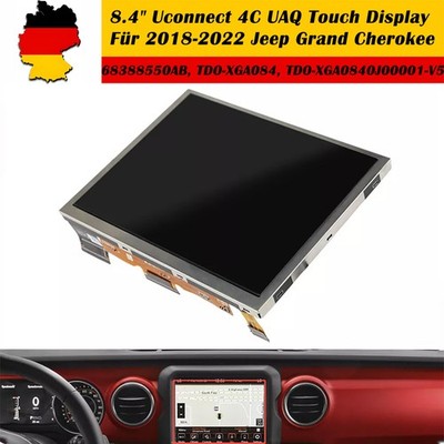 TDO-XGA0840J00001 8.4'' Touch Screen Display Für 2018-22 Jeep Grand Cherokee DE