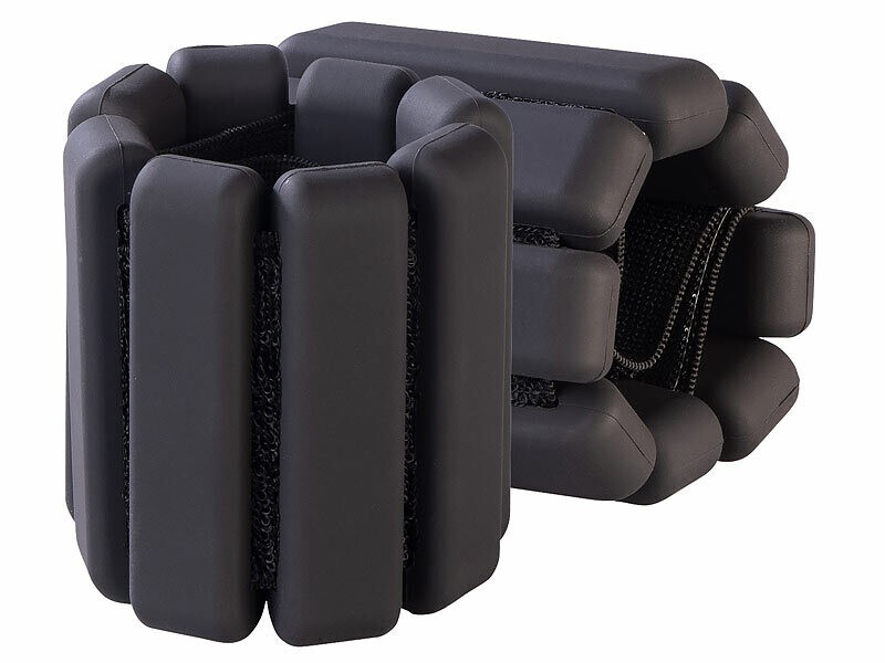 Poids pour poignets et chevilles 0.5kg Pearl Sports noir gym