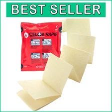 Compact 3" x 5' Z-Folded Hemostatic Gauze - Fast Acting for Emergency Situations