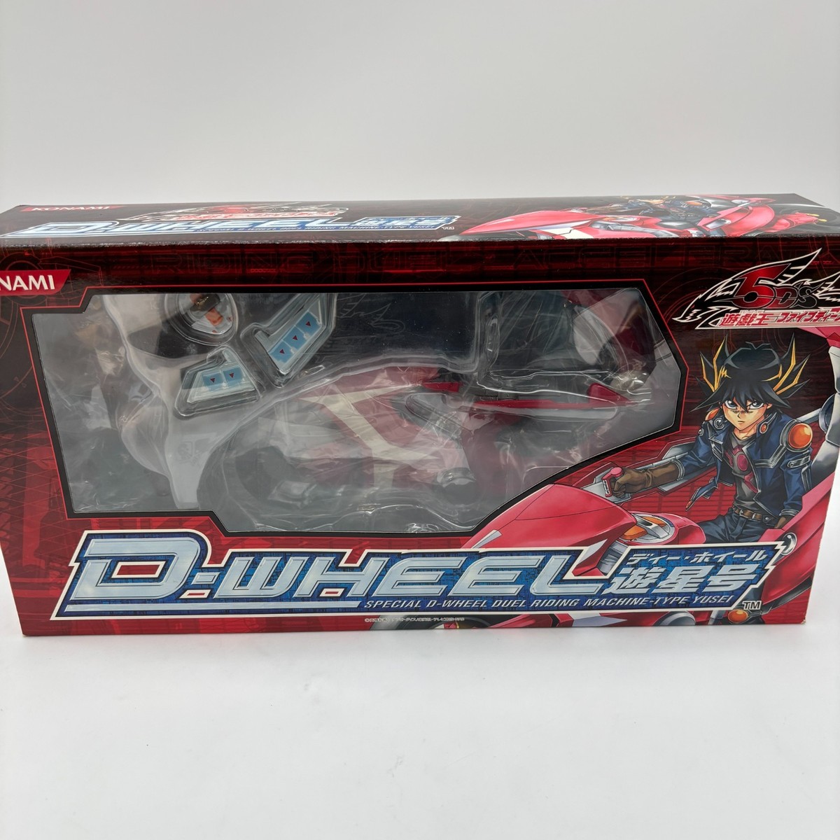 Yu-Gi-Oh Yugioh Five Deeds D-WHEEL Planet Yusei Fudou Figure Japan
