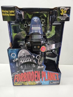 Forbidden Planet ROBBY THE ROBOT 2019 Light & Sound Walking New in Box Works 