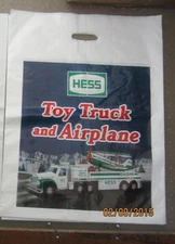 3 HESS PLASTIC BAGS 1- 1999 SPACE SHUTTLE & 2- 2002 TRUCK W/ AIRPLANE GOOD SHAPE
