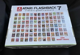 Atari Flashback 7 Classic Game Console 101 Built-in Games + Original Joysticks