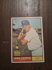 1961 Ron Santo topps All Star Rookie card. rookie card picture