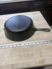 Vintage 3 Notch Lodge Cast Iron Chicken Fryer No.8 No Lid Heat Ring