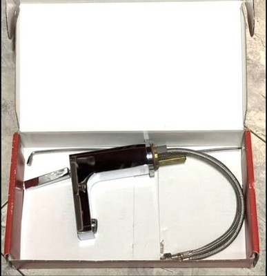 AXOR HANSGROHE SQUARE HIGH QUALITY FAUCET NEW SINGLE HOLE CHROME