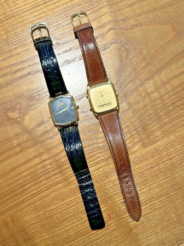Vintage Pulsar Quartz watch with tiny diamond & Seiko working watches