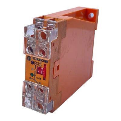 Schleicher KZT01 Zeitrelais 06001884222081 220V-240V 50-60Hz t1,5-30s Zeitrelais