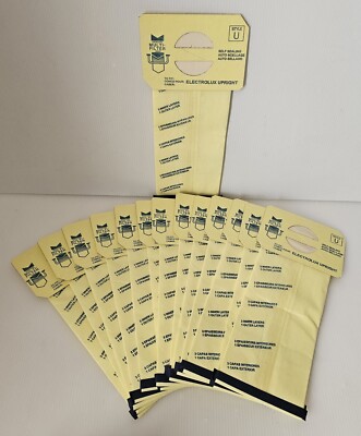 14 Multi-Filter Vacuum Bags for  Electrolux Upright Type U, NEW