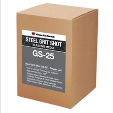 Steel Grit GS-25 - Rough Cut Shot - Sand Blasting Media