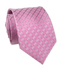 Gingham Plaid Ties for Mens Polka Pin Dots Smooth One Size Pink Patterned