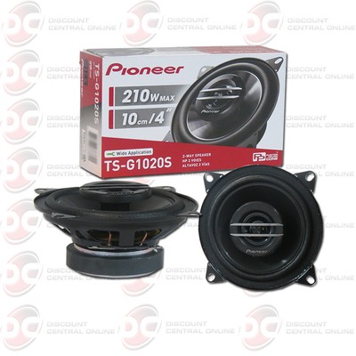 pioneer 4 speaker car audio system