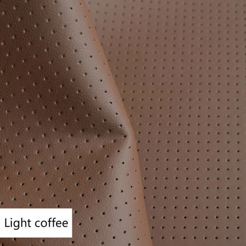 Vinyl Faux Leather Fabric Perforated Sponge Quilted Car Upholstery Materials Sew - Picture 16 of 33