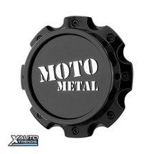 Moto Metal Dually Front Wheel Center Cap Satin Black 1079l199fmosb-h47 Moto Metal Dually Front Wheel Center Cap Satin Black 1079l199fmosb-h47