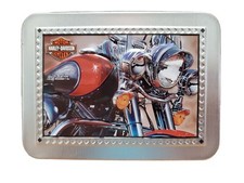 Harley-Davidson Playing Cards 2 Decks with Silver Logo Case