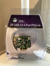 SIIG - DP USB 3.0 4-port PCIe i/e