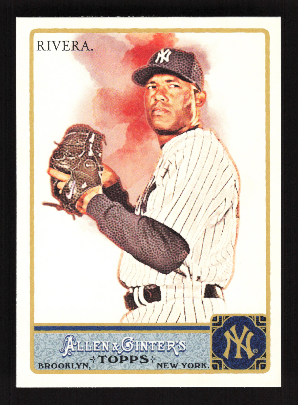 2011 Topps Allen & Ginter #173 Mariano Rivera - New York Yankees
