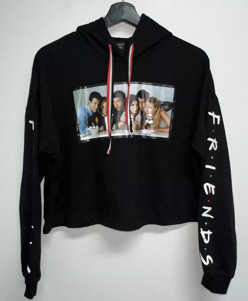 Friends tv show cropped clearance hoodie