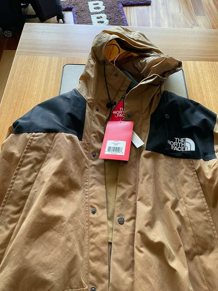 Supreme x North Face Waxed Cotton Jacket XL f/w 2010