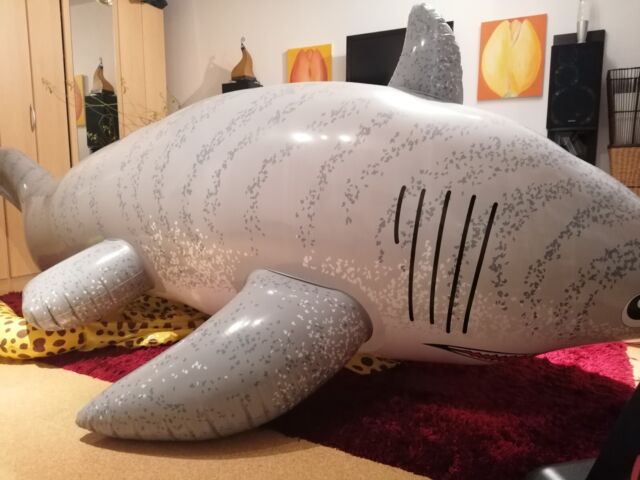 Inflatable Shark stretched 3 70m long very rare