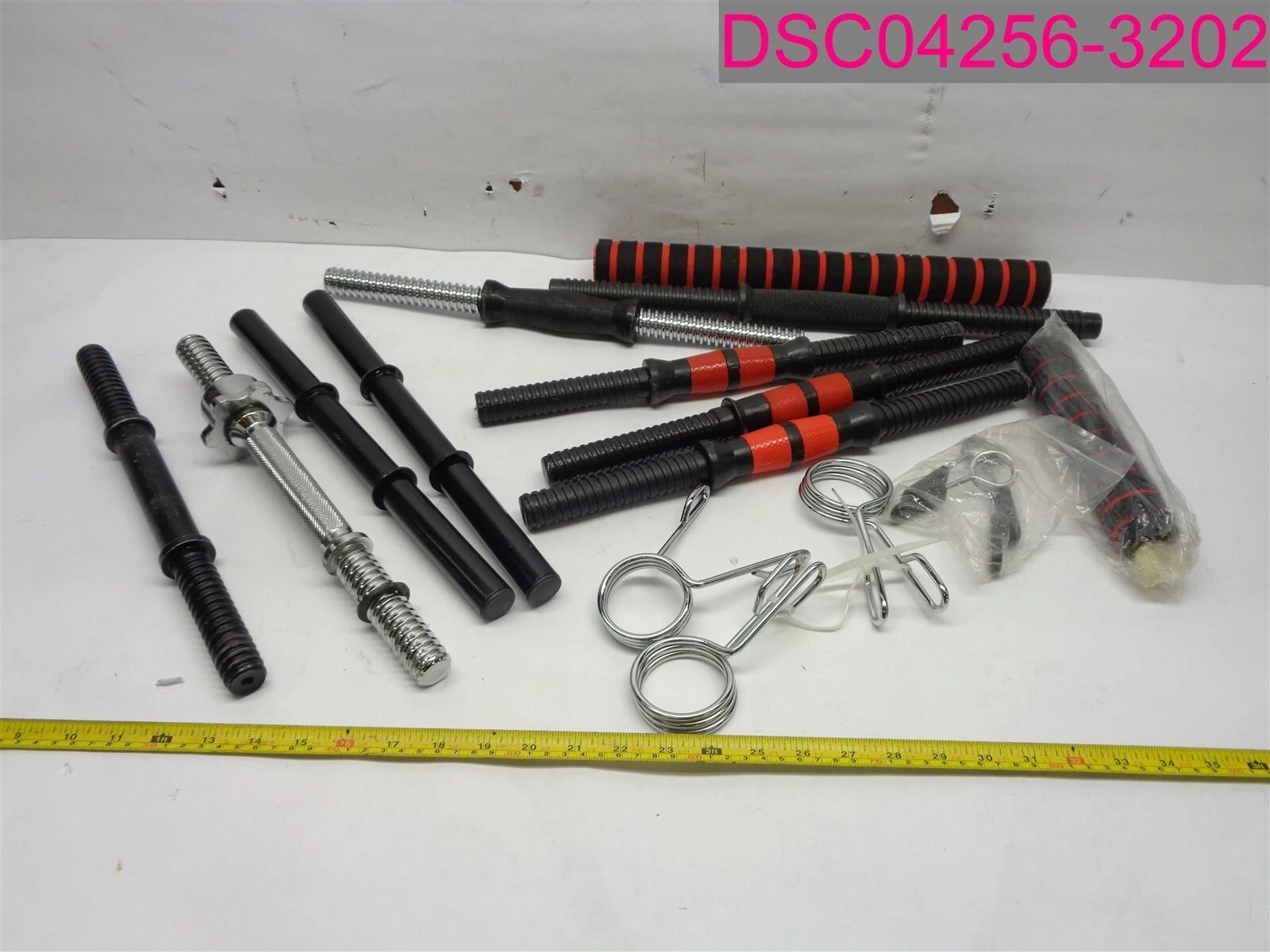 QTY=16 Pcs; Adjustable Dumbbells and Hand Grips, Strength Training Accessories