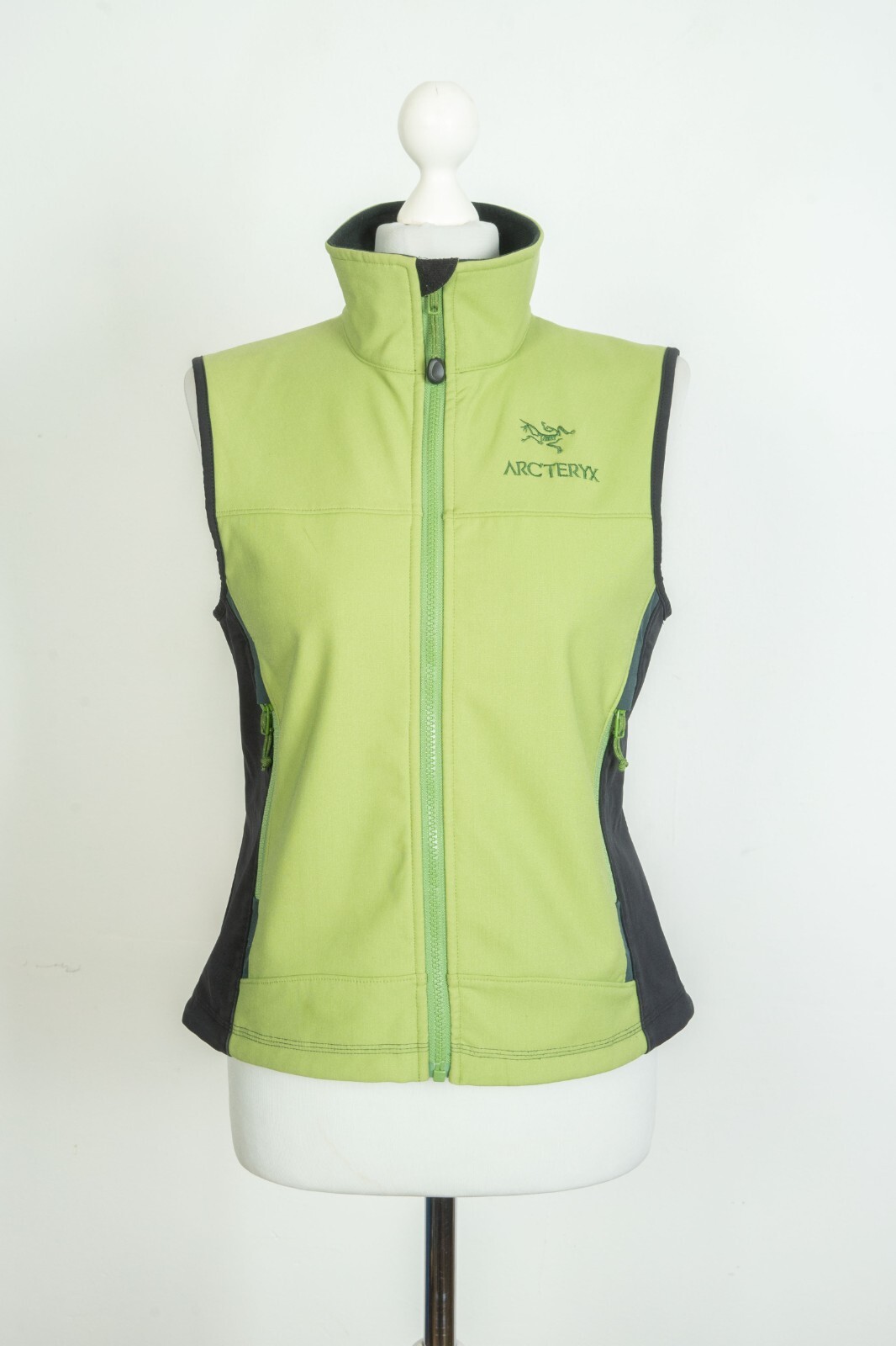 ARC'TERYX Gilet donna Arcteryx Atom verde nero fodera gilet taglia 4 6