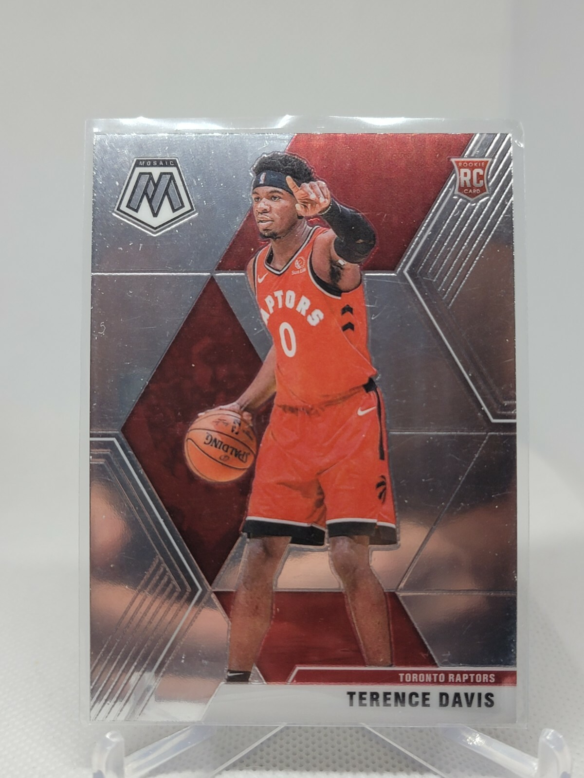2019-20 MOSAIC #226 TERENCE DAVIS RC TORONTO RAPTORS A3B