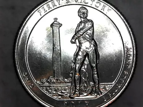 2013-D Perry's Victory America The Beautiful Washington Quarter UNC US Mint Roll