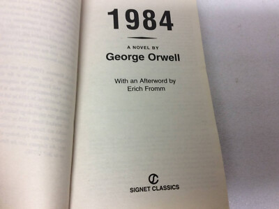 中古本 1984 by George Orwell - Signet Classics (Paperback 1977) | eBay