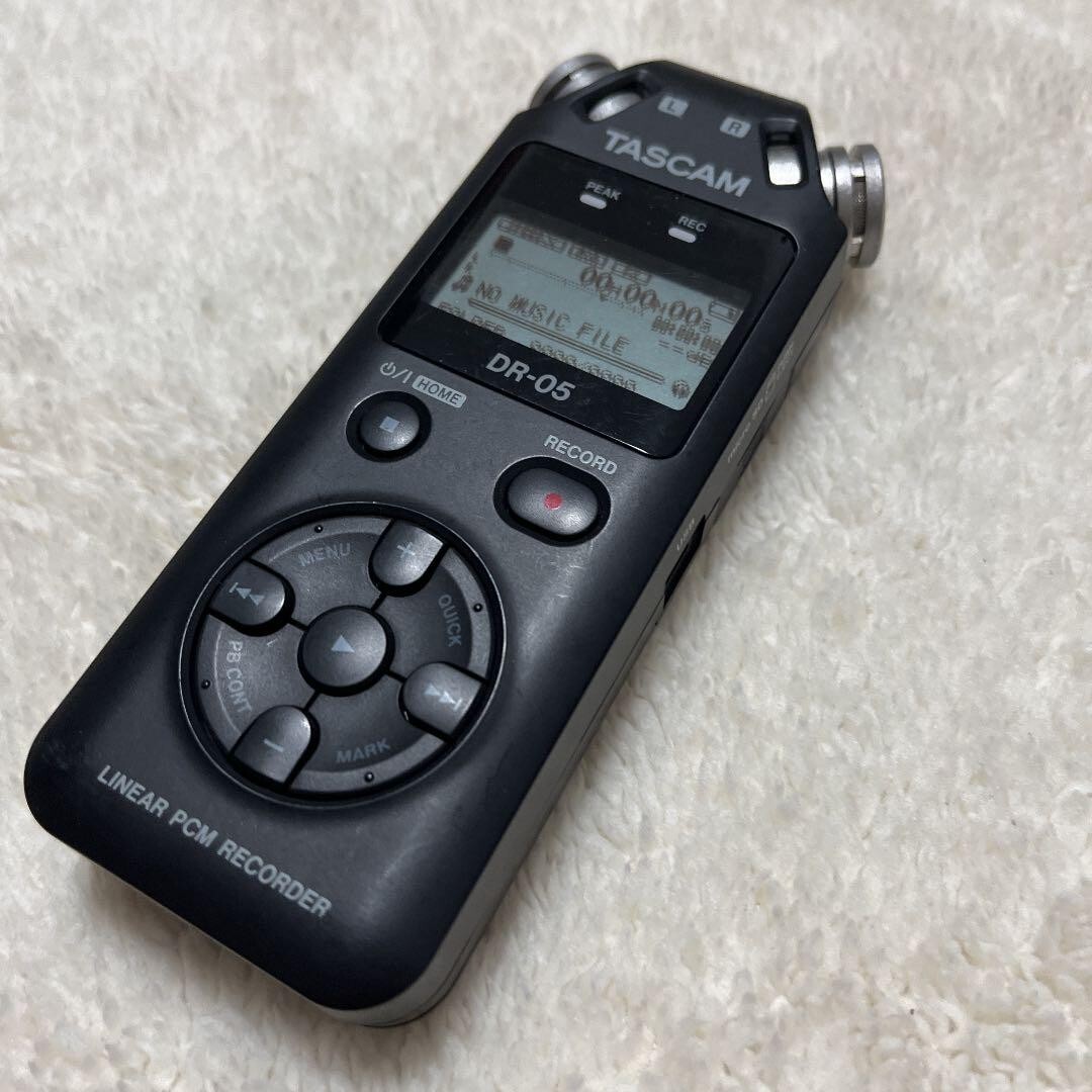 Tascam DR-05 Portable Linear PCM Digital Recorder TEST Completed