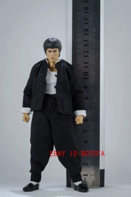 1/12 Scale Bruce Lee Training Suit Set Uniform Clothes Fit 6 1/12 Scale Bruce Lee Training Suit Set Uniform Clothes Fit 6