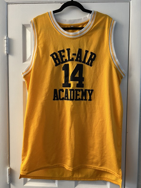 The Fresh Prince of Bel Air Academy #14 Will Smith Basketball Jersey Mens 3XL
