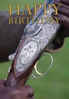 GlüCkwunschkarte Happy Birthday Karte Geburtstagskarte Beretta Gewehr