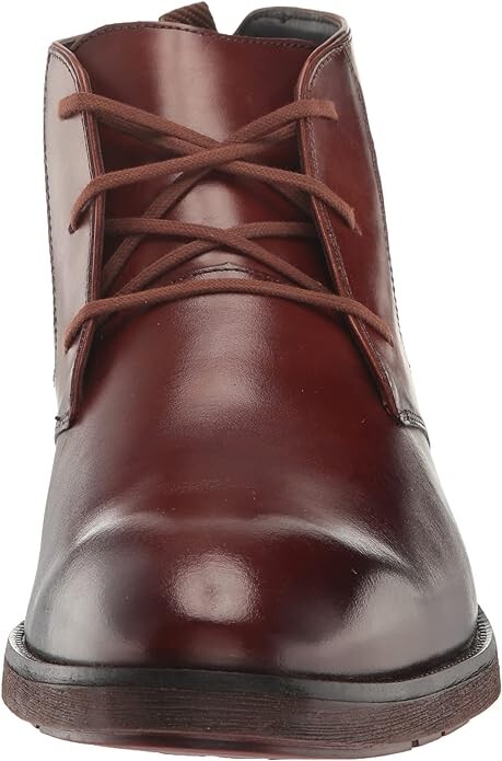 Stacy Adams Kyron Mens Chukka Boots Leather Cognac Color Size 11 NIB Stacy Adams Chukka Boots Mens 9 Kyron Cognac Brown Leather  main image 4