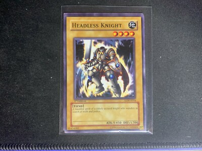 Yugioh Headless Knight LON-E054 1ST