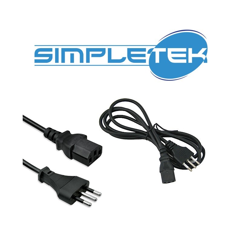 Cavo Alimentatore Pc Desktop Computer Monitor Stampante Spina Ita_