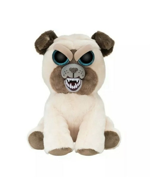 angry dog plush