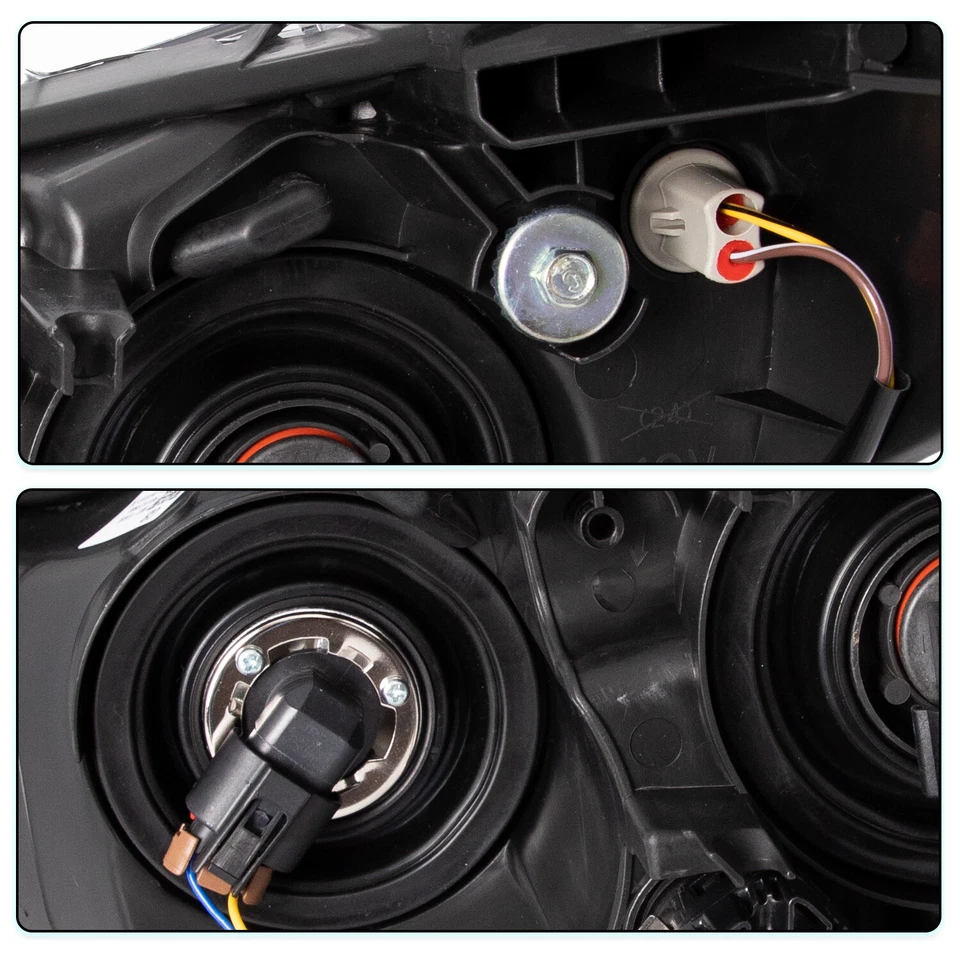 Conjunto de faros halógenos laterales derecho pasajero Mazda 3 2017 2018 4 puertas Foto 4 de 4