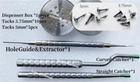 Dental Bone Tack Pins GBR Membrane Fixation Tacks Catcher HoleGuide Complete Kit